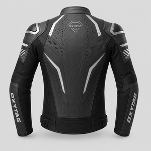 Custom Made Windproof Winter Motorbike Leather Jacket with Full Protection Sport <b>Protector</b> Unisex Design Cheap Price OEM - Product Image 3