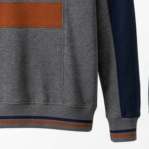 Custom Men's Pullover <b>Hooded</b> <b>Fleece</b> Sweatshirt Spandex/Polyester Eco-Friendly Oversized Sporty Lined Windproof Solid Spring 370g - Product Image 5