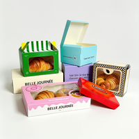 Cajas de Pastelería Personalizadas con Impresión a Medida, con Ventana Emergente Automática y Base para Pastel con Esquinas Reforzadas