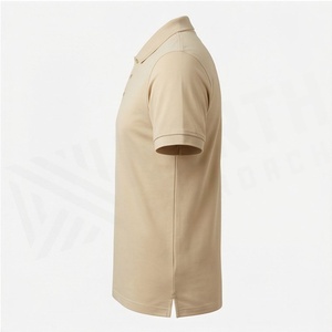 เสื้อโปโลสำหรับทำงาน ปักโลโก้ได้ แขนสั้น ผ้าคอตตอนผสม ระบายอากาศดี สีตามสั่ง ไซส์ใหญ่ เสื้อยืดลำลองแบบยูนิฟอร์ม - Product Image 3