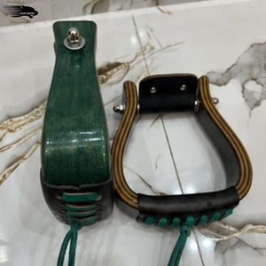 Estribos de Madera Personalizados OEM, Estribos de Acero Inoxidable de Alta Resistencia para Montar a Caballo, Accesorios de Equitación al por Mayor - Product Image 6