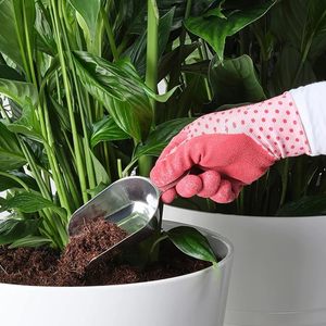 Juego de cucharas de lujo de acero inoxidable para hielo, cuchara metálica para alimentos, para hielo, dulces, café, harina, azúcar, cuchara de servir para cocina - Product Image 6