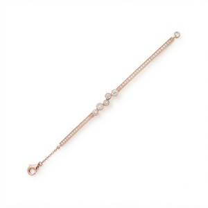 VB-999SR Bracelet jonc manchette tendance en or 14K, couleur EF, VS 0.60CTW, serti de 85 diamants de laboratoire ronds délicats, en or recyclé - Product Image 6