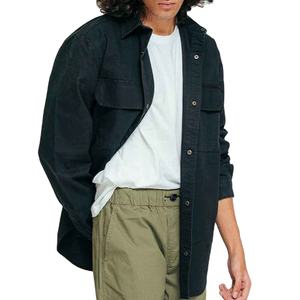 Camisas de mezclilla de moda para hombre, de primera calidad, vintage, personalizadas, OEM, al por mayor, de alta calidad, nuevas y duraderas. - Product Image 2