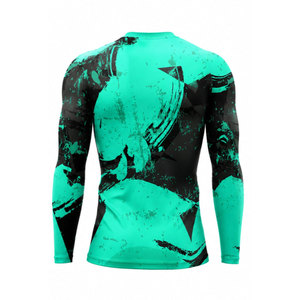 Camiseta Deportiva de Alta Calidad para Hombre, Primavera 2027-28, Secado Rápido, Ajustada, Compresión, para Gimnasio y Fitness - Product Image 3