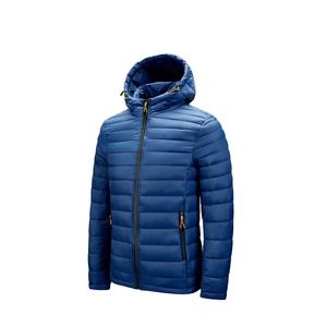 Blouson Bomber Homme Nouveau Modèle Hiver Col Montant Fermeture Éclair Extérieur Polyester/Coton Rembourrage 100% Fibre de Polyester Grandes Tailles Style Urbain - Product Image 2