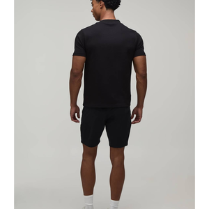 Camiseta Deportiva Unisex de Algodón, Corte Ajustado, para Gimnasio, Informal, Transpirable, de Color Sólido, Antiarrugas, para Hombre - Product Image 2