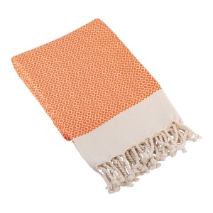 Manta de Franela a Cuadros 100% Algodón, Rectangular, Color Coral, con Flecos, para Uso Doméstico, Lavable a Máquina, Suave, Tamaño Adulto, Ecológica - Product Image 5