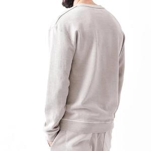 Custom <b>Men's</b> Heavy Cotton Fleece Jogger Sweatshirt Eco-Friendly Sports Sweatsuit Set Winter Suitable Plus Size Tracksuits - Product Image 5