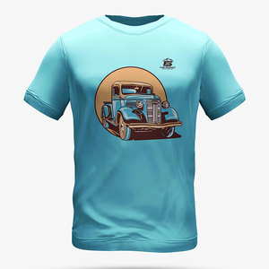 Camisetas DTF de Poliéster/Algodón Premium de Diseño Personalizado - Secado Rápido, Ecológicas, Transpirables, Cómodas para Uso Diario, Directo de Fábrica - Product Image 1