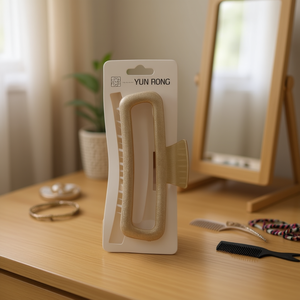 PINZAS Pince à cheveux rectangulaire 13 cm – Accessoire de coiffure élégant - Product Image 2