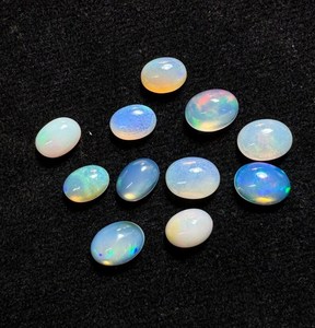 Natural Ethiopian <b>Opal</b> Gemstones Loose Stones For Jewelry Making <b>Rings</b> Pendants Earrings Play Of Color High Quality - Product Image 3