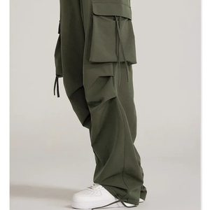 Pantalon décontracté droit PREDATEX INDUSTRIES en toile polyester/coton légère, doublé polaire, coupe européenne, idéal pour l'été - Product Image 2