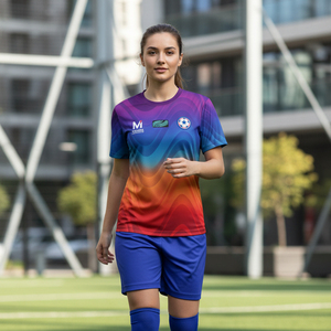 Bespoke Soccer Uniform Set Breathable Polyester Football Jersey Adult Training <b>Match</b> Wear Short Quick Dry Moisture-Wicking - Product Image 6
