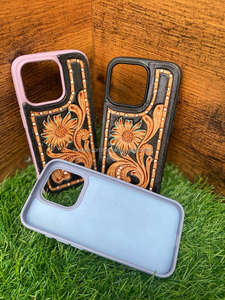 เคสโทรศัพท์หนังเครื่องมือทำมือสไตล์ตะวันตกสินค้ามาใหม่เคสมือถือ15นิ้วหรูหราสไตล์วินเทจ - Product Image 5