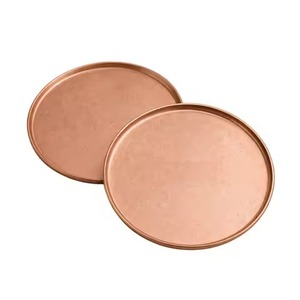 Ensemble de sous-verres en cuivre haut de gamme pour l'hôtellerie, sous-verres élégants pour les boissons, pour restaurant, hôtel, bar, café, table à café, salle à manger - Product Image 1