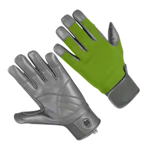 Gants de sécurité industriels robustes pour mécaniciens, en cuir de chèvre renforcé, avec manchette en néoprène, épaisseur 11 oz, antistatiques et anti-choc - Product Image 3