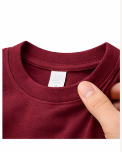 T-shirts Unisexe Oversize en Coton Tricoté 280 g/m² Personnalisables pour le Streetwear – Vente en Gros, Vierges, Teints, Respirants - Product Image 2