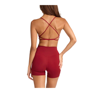 Ensemble 2 pièces de sport pour femme grande taille : short et soutien-gorge respirants, sans coutures, en Spandex/Nylon, écologiques, pour yoga, course et fitness - Product Image 3