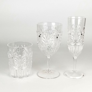Flûtes à champagne incassables en plastique de 9 oz pour les fêtes en plein air - Product Image 4