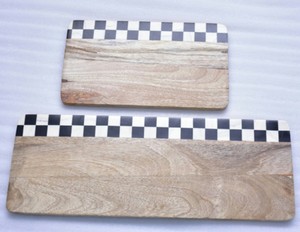 Tabla de cortar de madera y resina con diseño artesanal, tabla de cortar con incrustaciones de resina, tabla de quesos de madera, tabla de quesos al mejor precio de fábrica - Product Image 1