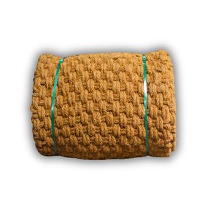 Tapis en fibre de coco tissé à la main, le plus vendu, 100 % coco, 1 m x 10 m x 35 mm, pour projets d'aménagement paysager - Product Image 1