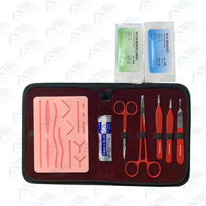 Kit de suture médicale réutilisable pour la peau, kit de suture, ensemble de suture pour étudiants en médecine vétérinaire, matériel médical - Product Image 6
