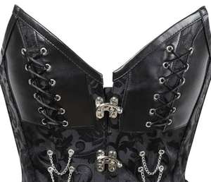 Corsets Vintage pour Femmes, Sexy, Sculptants, Respirants, Modernes, en Brocart, pour Grandes Tailles - Product Image 3