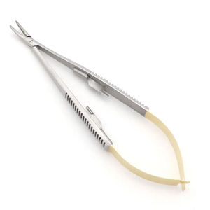 Tijeras para Cutículas de Alta Calidad, Rectas y Curvas, 12 cm, Acero Inoxidable, Mango con Resorte, para Recortar Cejas y Pelo, Micro Resorte, de Dentavex - Product Image 5