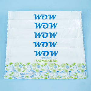 Toallitas Húmedas Frías Premium Sin Tejido con Aroma a Magnolia, Toalla Refrescante Desechable Krclean 150x200mm para Uso Doméstico - Product Image 1