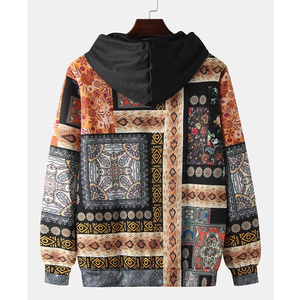 Sudadera con Capucha Personalizable para Hombre, Estilo Acid Wash, Unisex, Talla Grande, con Logotipo Bordado, Técnica de Impresión Puff, Diseño Sublimado - Product Image 2