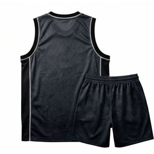 Ensemble de shorts et maillot de basket-ball professionnel, respirant, en mesh, uniforme d'équipe personnalisé, Maluza Industries Elite Court Sport Wear - Product Image 3