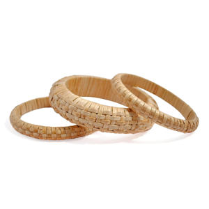 กำไลข้อมือสานหวายสำหรับผู้หญิง ราคาถูกที่สุด มีหลายขนาด - Product Image 2