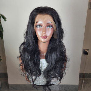 Perruque Lace Frontale HD Complète Sans Colle 30-32 Pouces 13x6, Perruque Frontale en Dentelle Cheveux Humains Vietnamiens Bruts Vierge pour Femmes Noires - Product Image 1