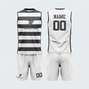 Uniforme de Baloncesto Ligero para Hombre con Logotipo Personalizado, Método de Impresión por Transferencia de Calor, Técnicas de Corte Automatizadas, Precio al por Mayor - Product Image 1