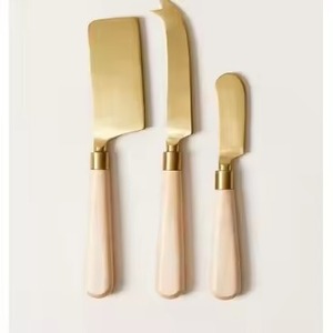 Elegante Colección de Cuchillos para Queso de Acero Inoxidable para la Presentación de Charcutería - Product Image 3