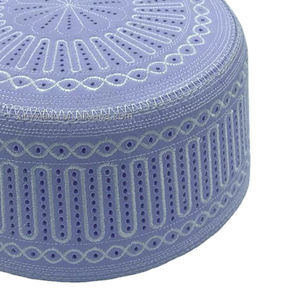 Gorro de Oración Étnico Transpirable de Alta Calidad con Logotipo Personalizado, Apto para Todas las Estaciones, Precio de Fábrica, Venta Caliente, OEM/ODM, Bordado - Product Image 4
