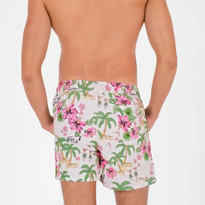 Shorts de bain personnalisés avec logo pour hommes, shorts de plage, shorts de surf, maillots de bain pour hommes, vêtements de bain pour l'été, séchage rapide, sublimation - Product Image 3