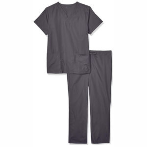 Customized Comfortable Short Sleeve Hospital <b>Nurse</b> Scrubs Uniform Spandex Polyester men Hospital Medical Scrubs Uniforms - Product Image 1