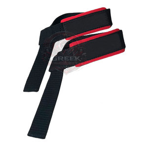 Correas antideslizantes para levantamiento de pesas, acolchado de algodón, soporte cómodo para las muñecas, correas de levantamiento de alta resistencia, costuras reforzadas, ligeras - Product Image 4