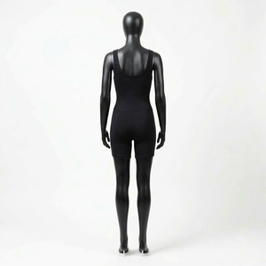 Combinaison de sport une pièce sans couture pour femme, sans manches, extensible, pour la gym et les activités sportives - Product Image 2