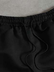 Conjunto Deportivo Cortavientos Ligero Personalizado de Talla Grande con Chaqueta, Pantalones Cortos y Pantalones Largos - Conjunto Deportivo de Invierno de Dos Piezas - Product Image 3