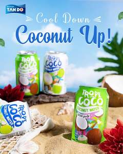 100% Eau de coco pure avec pulpe 330ml et 500ml Canette en aluminium Prêt à expédier Boissons à la noix de coco du Vietnam - Product Image 5