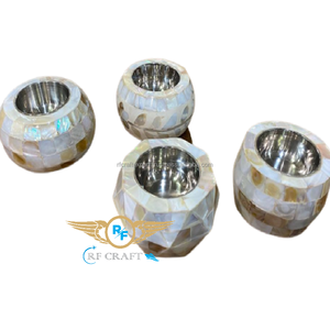 Lujoso quemador de incienso de madreperla, semilla e incrustaciones, quemador de Bakhoor, portavelas Premium para hogares - Product Image 4