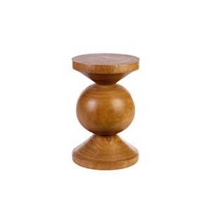 Modern Wooden <b>Coffee</b> <b>Table</b> Round Top Handmade Solid <b>Wood</b> Midcentury Design Living Room Furniture Bedside <b>Table</b> Decor - Product Image 4