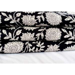 Vêtements pour femmes et filles, tissu léger et tendance, imprimé à la main avec motifs floraux, décontracté, décoration intérieure, couture ART&ART, tissu de haute qualité - Product Image 1