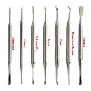 Kit d'instruments chirurgicaux en acier, outils chirurgicaux portatifs approuvés CE pour implants équin et interventions buccales Narham Enterprises - Product Image 2