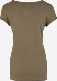 Camiseta versátil para mujer, preencogida, antipilling, silueta larga, multicolor, básica, venta al por mayor de fábrica, esencial para el día a día - Product Image 4