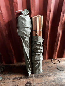 ด้ามไม้กวาดไม้ธรรมชาติ ทนทาน ขายดีที่สุด แบบเกลียวเม็กซิกันหรืออิตาเลียน ดีไซน์เรียบง่าย สำหรับทำความสะอาด ขนาด 120 x 2.2 ซม. - Product Image 2