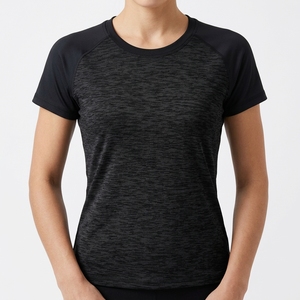 Camiseta de Verano Moderna para Mujer, Unisex, Informal, 100% Poliéster, Manga Larga, Cuello Redondo, Tie Dye, Corte Holgado, Etiqueta Personalizada, Ropa de Moda - Product Image 1